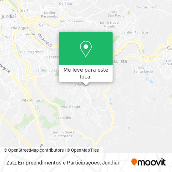 Zatz Empreendimentos e Participações mapa