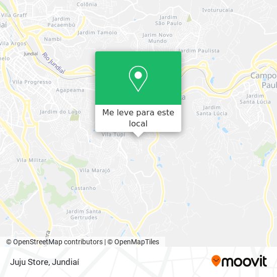 Juju Store mapa