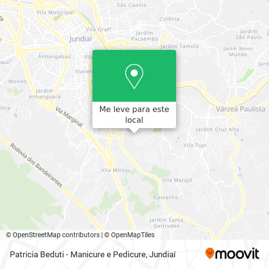 Patricia Beduti - Manicure e Pedicure mapa