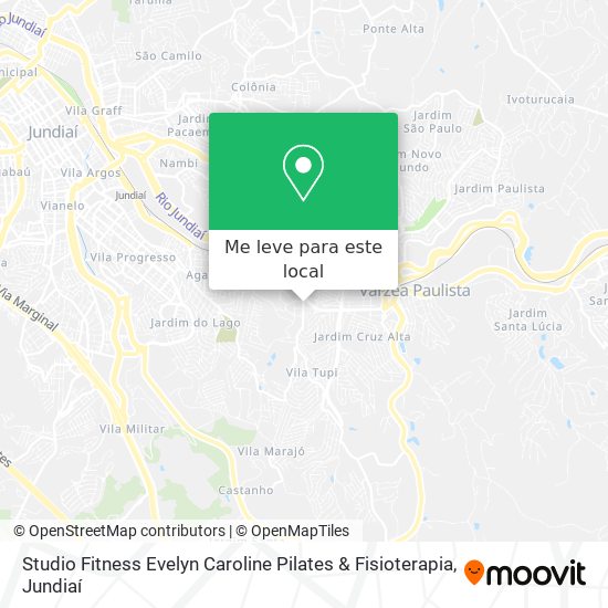 Studio Fitness Evelyn Caroline Pilates & Fisioterapia mapa