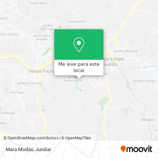 Mara Modas mapa