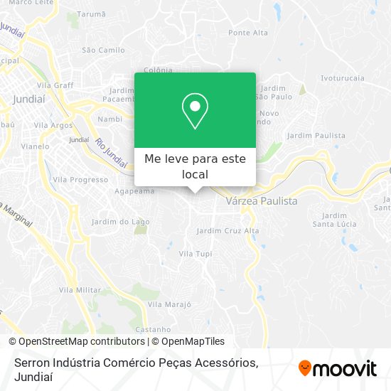 Serron Indústria Comércio Peças Acessórios mapa