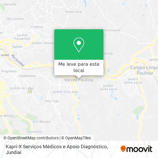 Kapri-X Serviços Médicos e Apoio Diagnóstico mapa