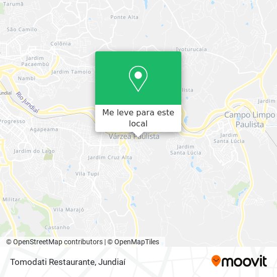 Tomodati Restaurante mapa