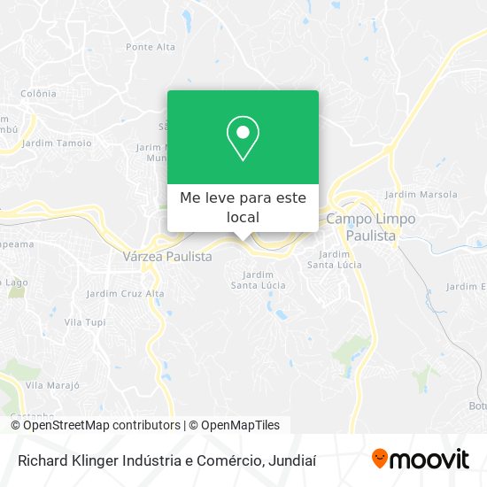 Richard Klinger Indústria e Comércio mapa
