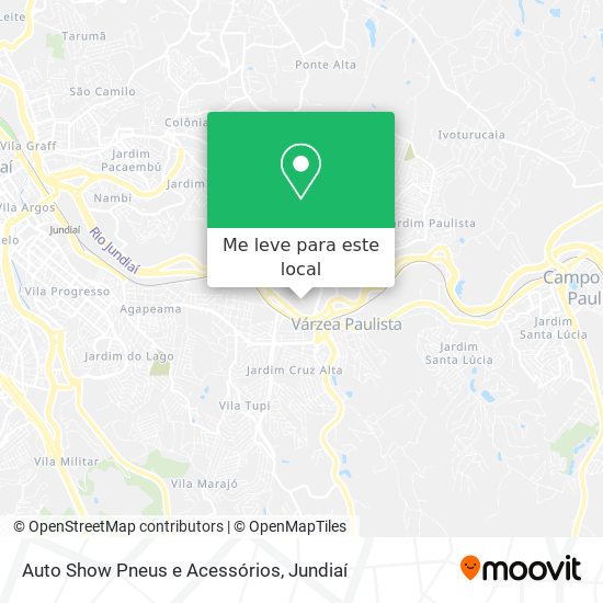 Auto Show Pneus e Acessórios mapa