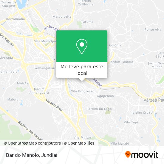 Bar do Manolo mapa