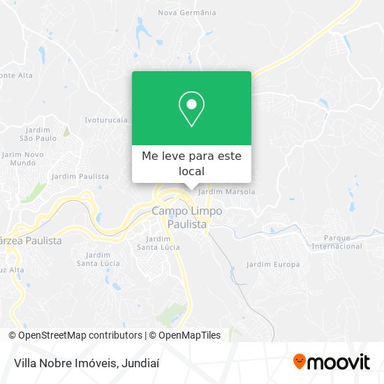 Villa Nobre Imóveis mapa
