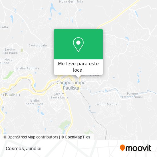 Cosmos mapa