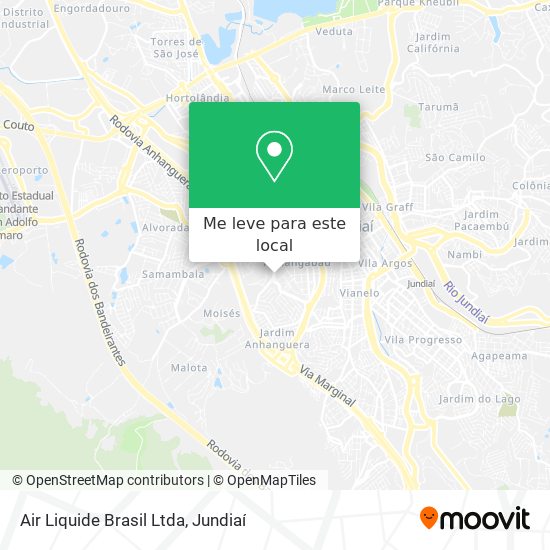 Air Liquide Brasil Ltda mapa