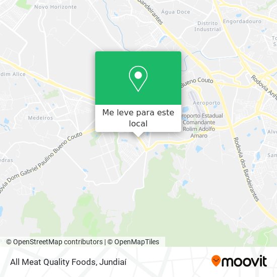 All Meat Quality Foods mapa