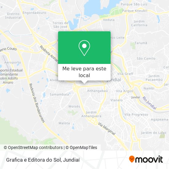 Grafica e Editora do Sol mapa