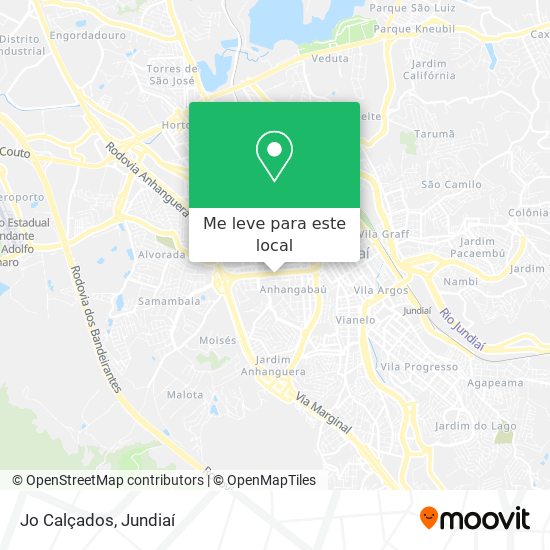 Jo Calçados mapa