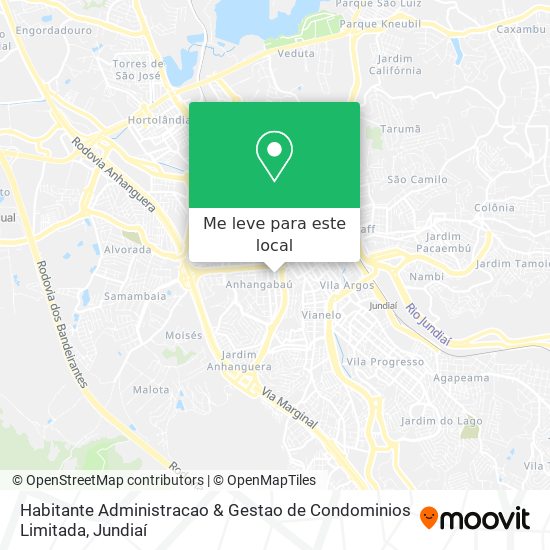 Habitante Administracao & Gestao de Condominios Limitada mapa