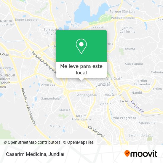 Casarim Medicina mapa