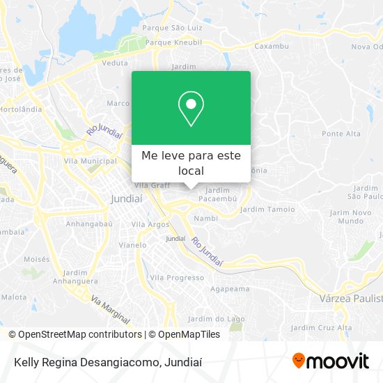 Kelly Regina Desangiacomo mapa
