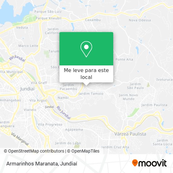 Armarinhos Maranata mapa