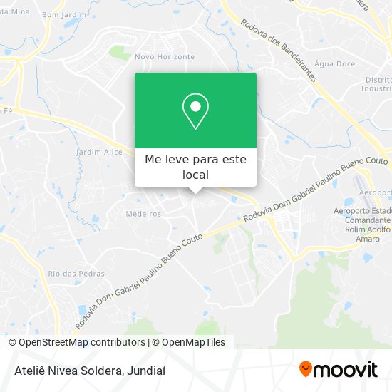 Ateliê Nivea Soldera mapa