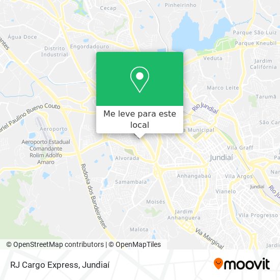 RJ Cargo Express mapa