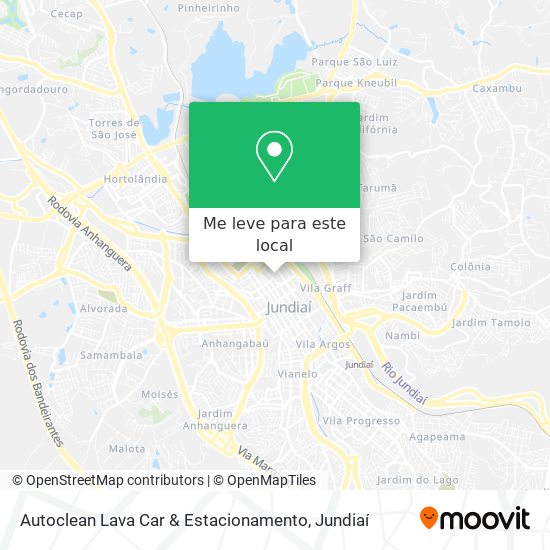 Autoclean Lava Car & Estacionamento mapa