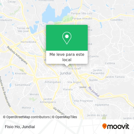 Físio Ho mapa
