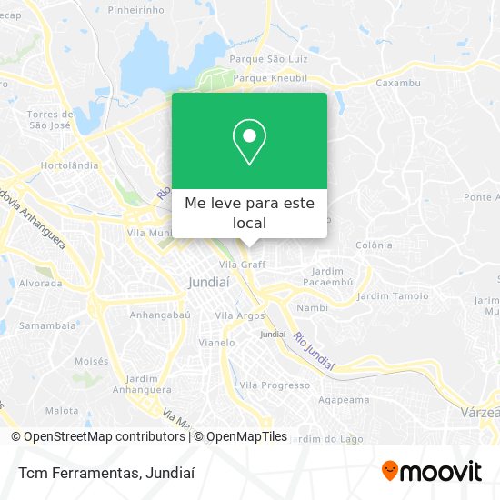 Tcm Ferramentas mapa