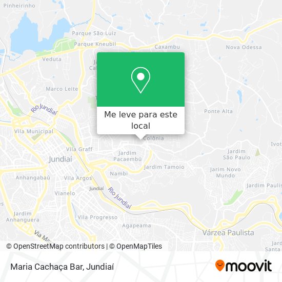 Maria Cachaça Bar mapa