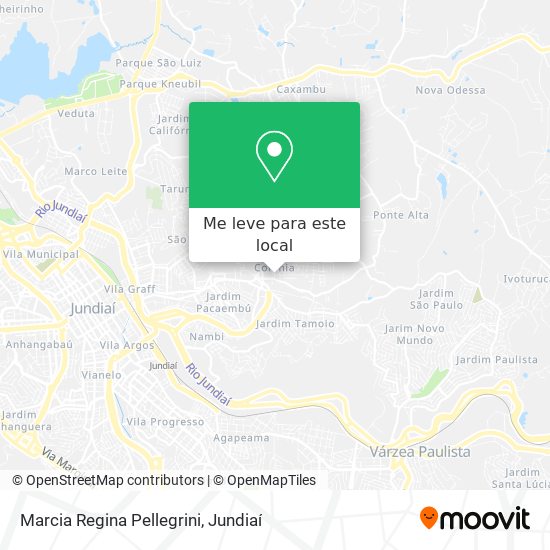 Marcia Regina Pellegrini mapa
