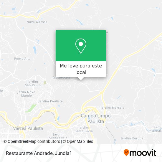 Restaurante Andrade mapa