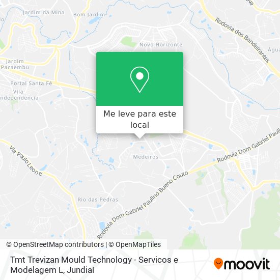 Tmt Trevizan Mould Technology - Servicos e Modelagem L mapa