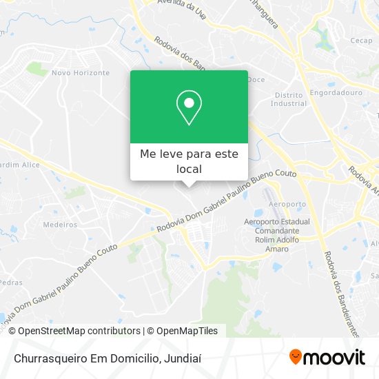 Churrasqueiro Em Domicilio mapa