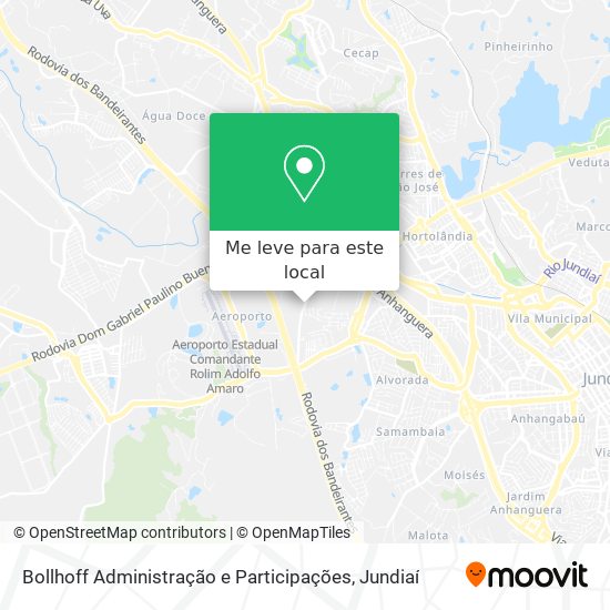 Bollhoff Administração e Participações mapa