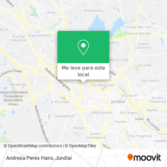 Andresa Peres Hairs mapa