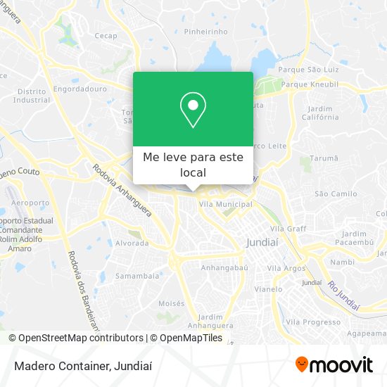 Madero Container mapa
