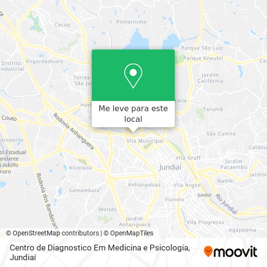 Centro de Diagnostico Em Medicina e Psicologia mapa