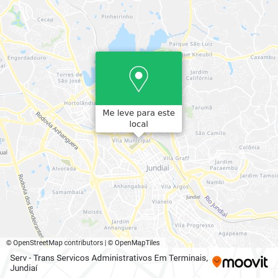 Serv - Trans Servicos Administrativos Em Terminais mapa