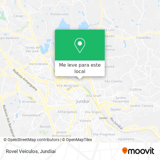 Rovel Veículos mapa