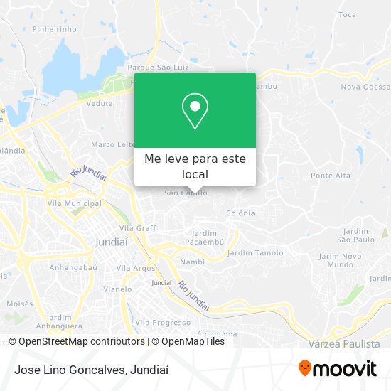 Jose Lino Goncalves mapa