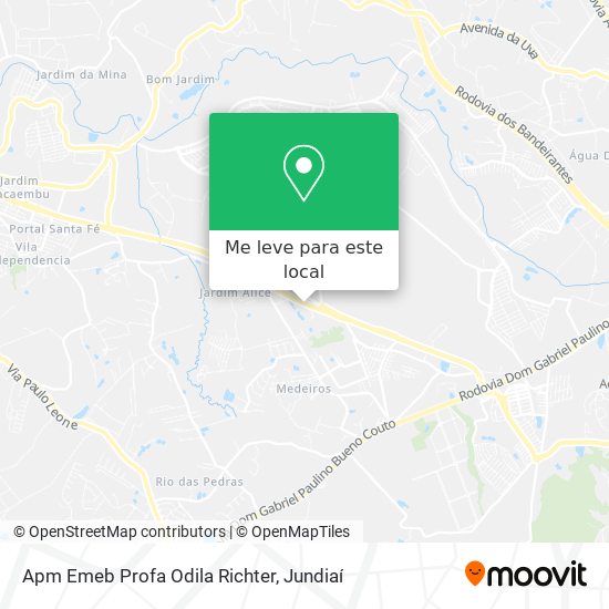 Apm Emeb Profa Odila Richter mapa
