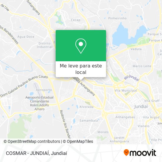 COSMAR - JUNDIAÍ mapa