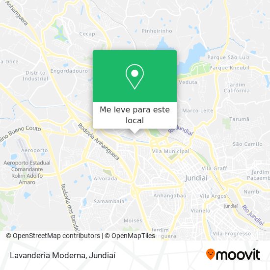 Lavanderia Moderna mapa