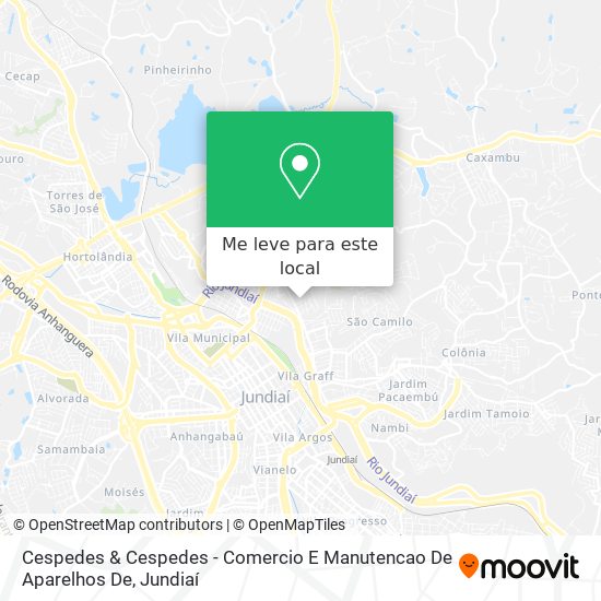 Cespedes & Cespedes - Comercio E Manutencao De Aparelhos De mapa