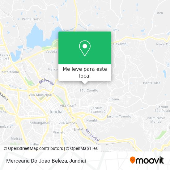 Mercearia Do Joao Beleza mapa