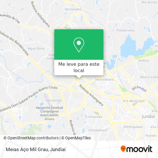 Meias Aço Mil Grau mapa