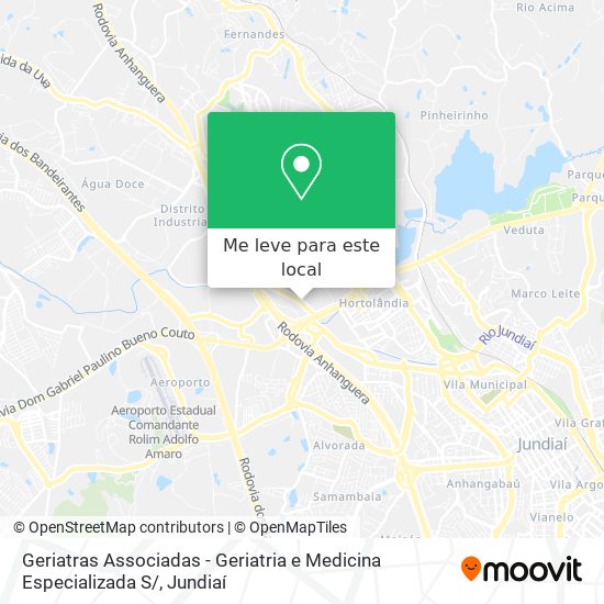 Geriatras Associadas - Geriatria e Medicina Especializada S/ mapa