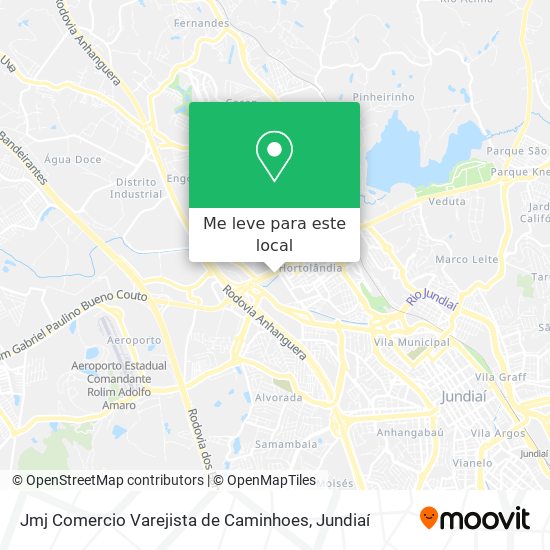Jmj Comercio Varejista de Caminhoes mapa
