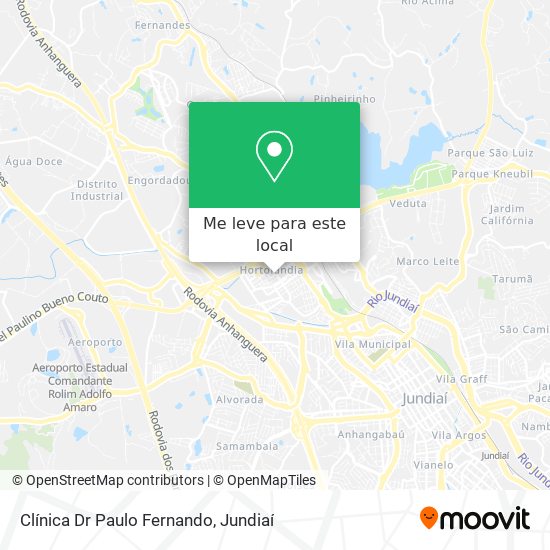Clínica Dr Paulo Fernando mapa