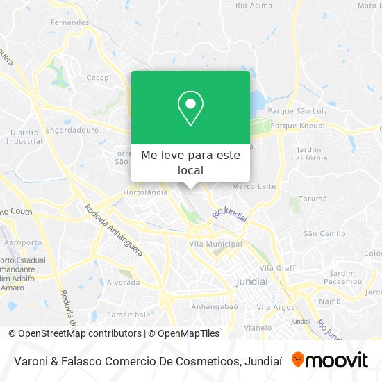 Varoni & Falasco Comercio De Cosmeticos mapa