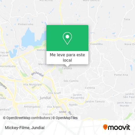 Mickey-Filme mapa