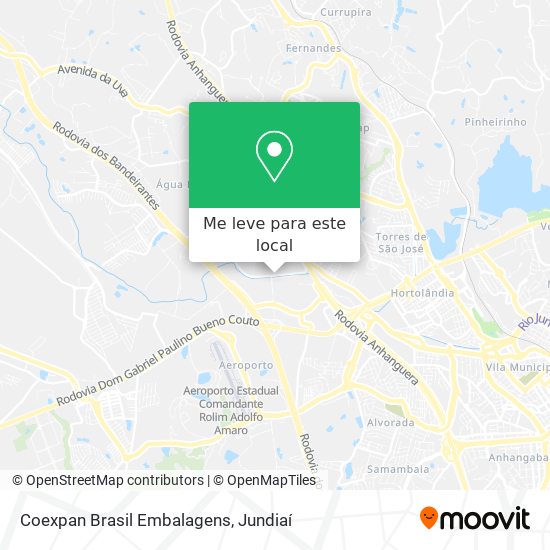 Coexpan Brasil Embalagens mapa